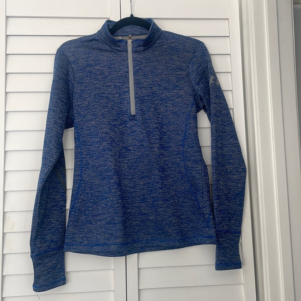 Adidas Long Sleeve Top in Blue